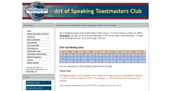 Desktop Screenshot of aos.toastmastersclubs.org