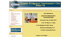 Desktop Screenshot of 988118.toastmastersclubs.org