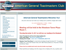 Tablet Screenshot of 1507473.toastmastersclubs.org