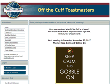 Tablet Screenshot of 4354.toastmastersclubs.org