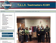 Tablet Screenshot of 2289.toastmastersclubs.org