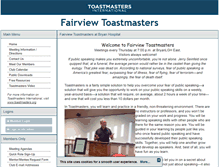 Tablet Screenshot of 4284.toastmastersclubs.org