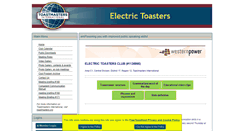Desktop Screenshot of electrictoasters.toastmastersclubs.org