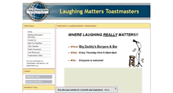 Desktop Screenshot of laughingmatters.toastmastersclubs.org