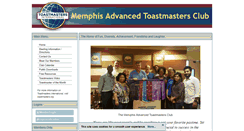 Desktop Screenshot of memphisadvanced.toastmastersclubs.org