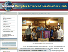 Tablet Screenshot of memphisadvanced.toastmastersclubs.org