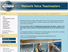 Tablet Screenshot of 4652.toastmastersclubs.org