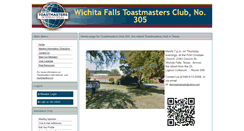 Desktop Screenshot of 305.toastmastersclubs.org